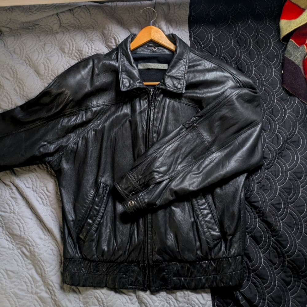 Andrew Marc Leather jacket